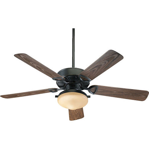 Quorum Estate Patio 2 Light Ceiling Fan, Old World