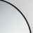 Quorum 20X32 Capsule Mirror, Matte Black
