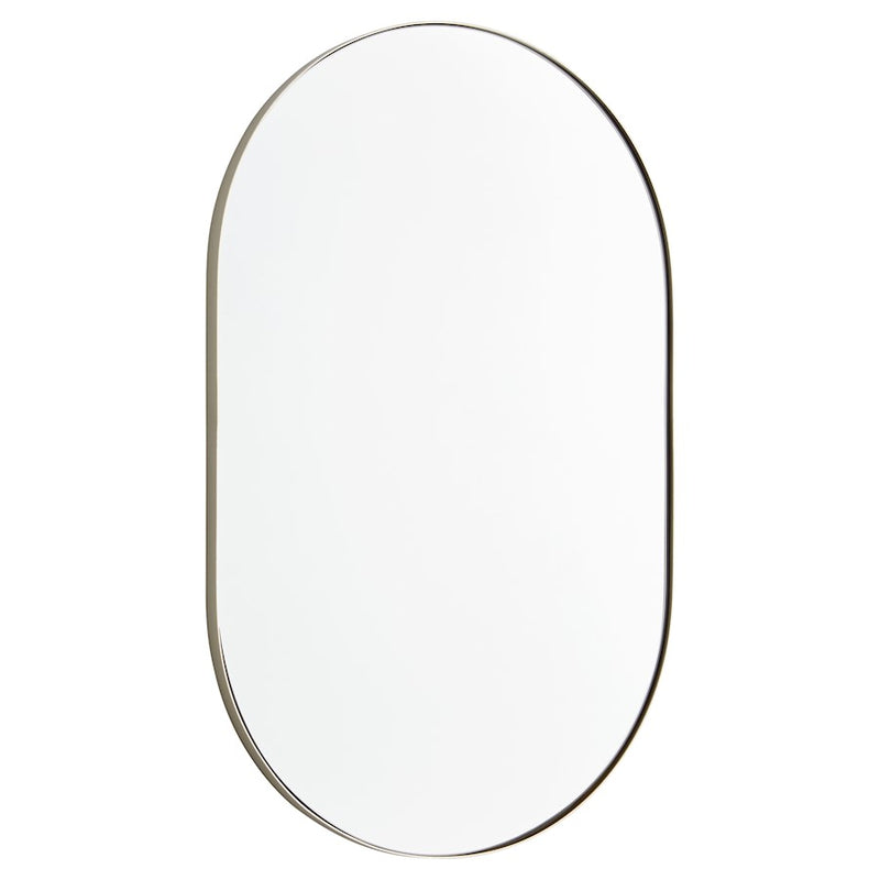 Quorum 20X32 Capsule Mirror, Silver - 15-2032-61