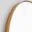 Quorum 21X40 Capsule Mirror, Gold