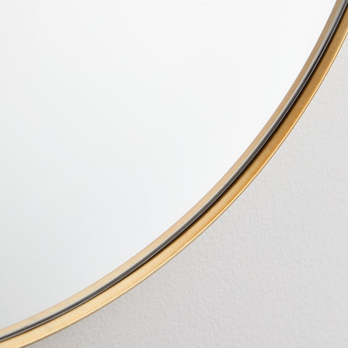 Quorum 21X40 Capsule Mirror, Gold