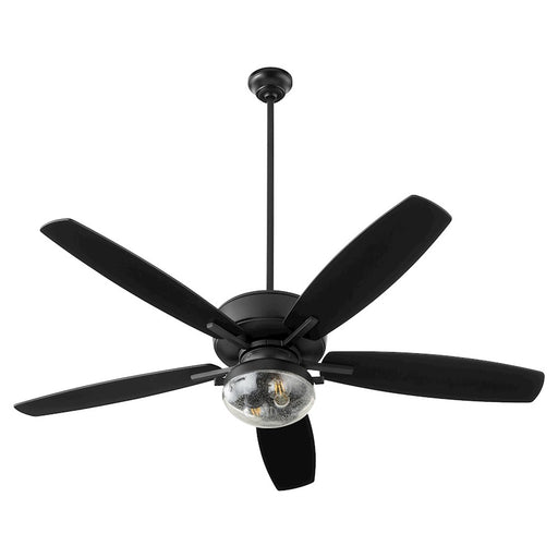Quorum Breeze 52" Ceiling Fan, Matte Black