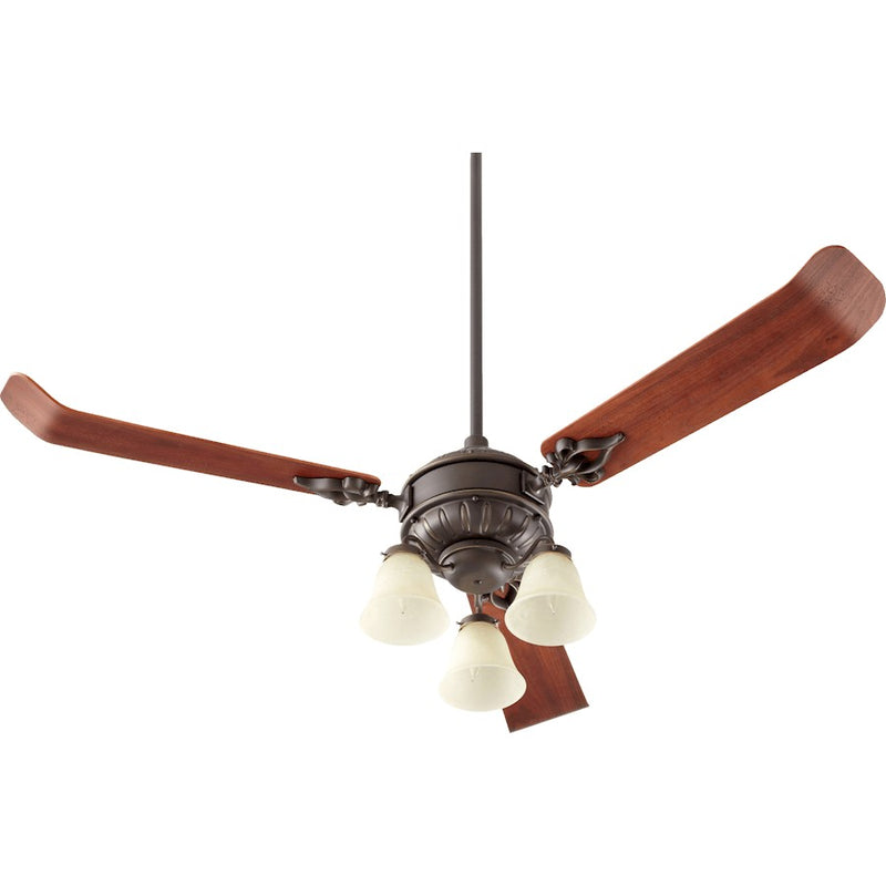 Quorum Brewster 3 Light, Light Kit, Oiled Bronze