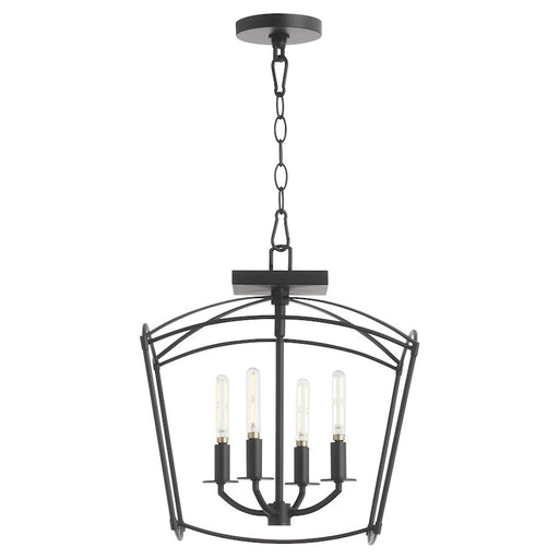 Quorum Mantle 4Lt Dual Mount, Matte Black