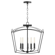 Quorum Mantle 5Lt Dual Mount, Matte Black - 2812-18-59