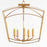 Quorum Mantle 5Lt Dual Mount, Gold Leaf