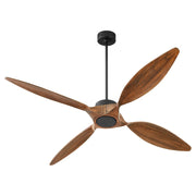 Quorum Papillon 66" Wifi Ceiling Fan, Matte Black