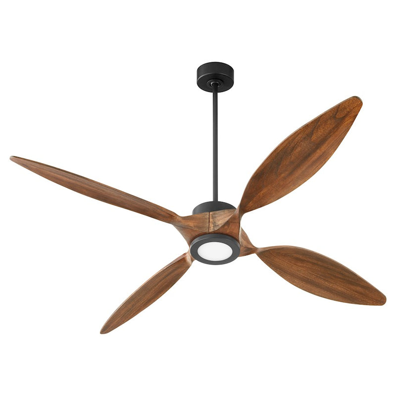 Quorum Papillon 66" Wifi Ceiling Fan, Matte Black