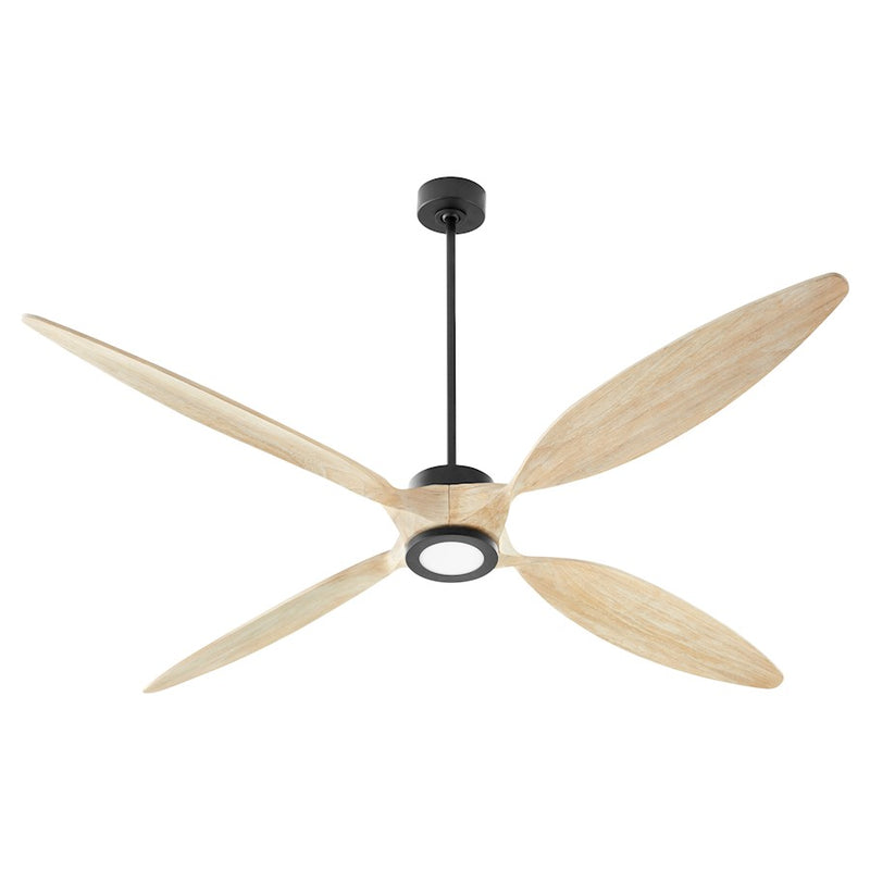 Quorum Papillon 80" Wifi Ceiling Fan, Matte Black