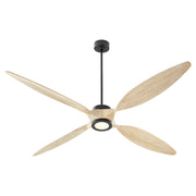 Quorum Papillon 80" Wifi Ceiling Fan, Matte Black