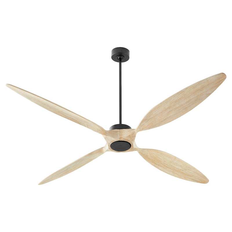Quorum Papillon 80" Wifi Ceiling Fan, Matte Black