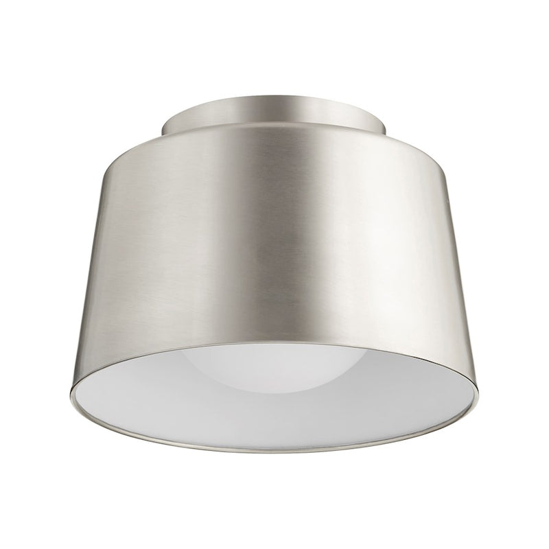 Quorum 1 Light 10.5" Ceiling Mount, Satin Nickel