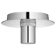 Quorum 1 Light Ceiling Mount, Polished Nickel