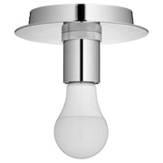Quorum 1 Light Ceiling Mount, Polished Nickel