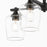 Quorum Veno 4Lt Ceiling Mount, Matte Black/Clear