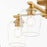 Quorum Veno 4Lt Ceiling Mount, Aged Brass/Clear