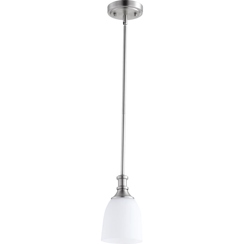 Quorum Richmond 1 Light Pendant, Satin Nickel