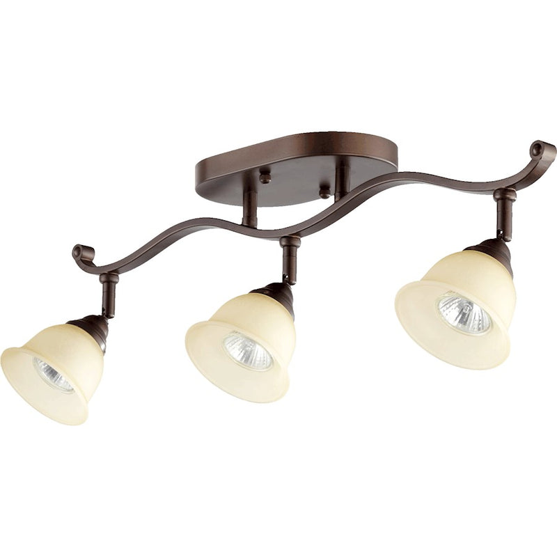 Quorum Bryant 3 Light Track Lighting Accessory, Oiled Bronze