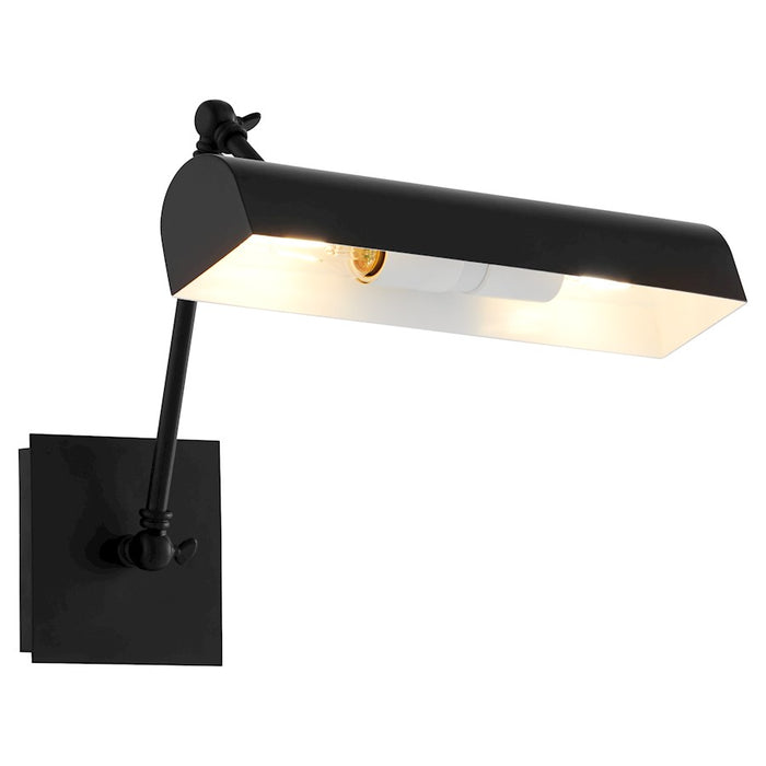 Quorum 15" Gooseneck Picture Light, Matte Black