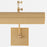 Quorum 15" Gooseneck Picture Light, Aged Brass