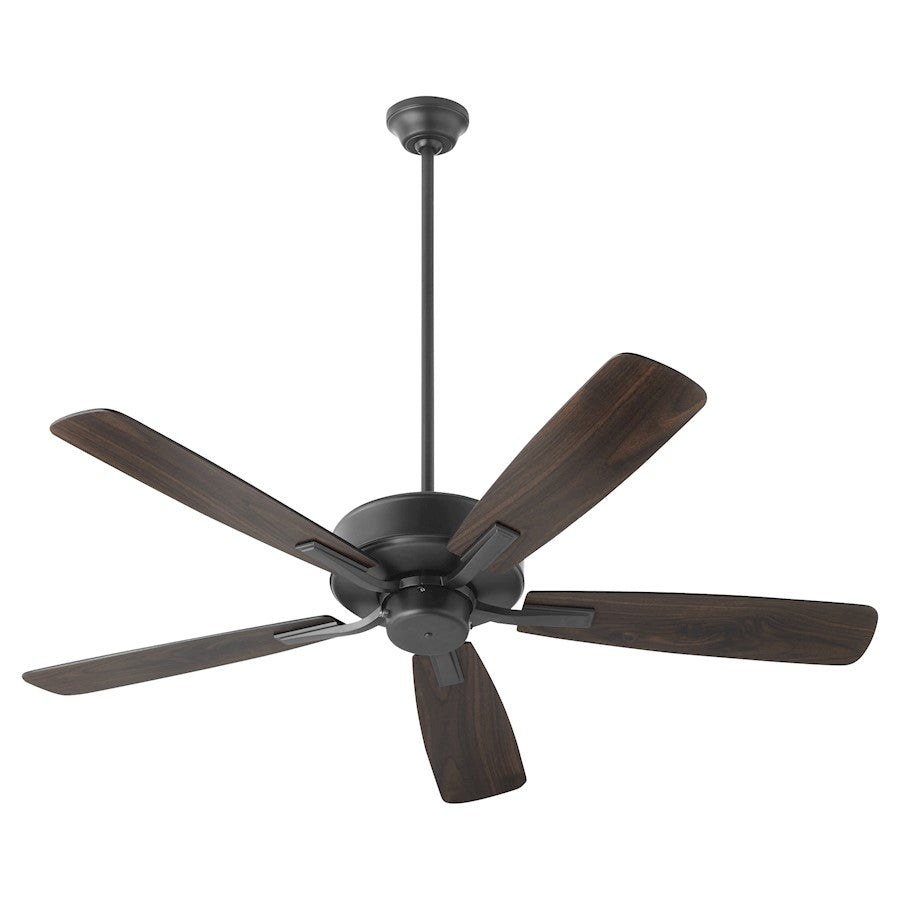 Quorum Ovation 52" 5 Blade Ceiling Fan, Matte Black - 4525-159