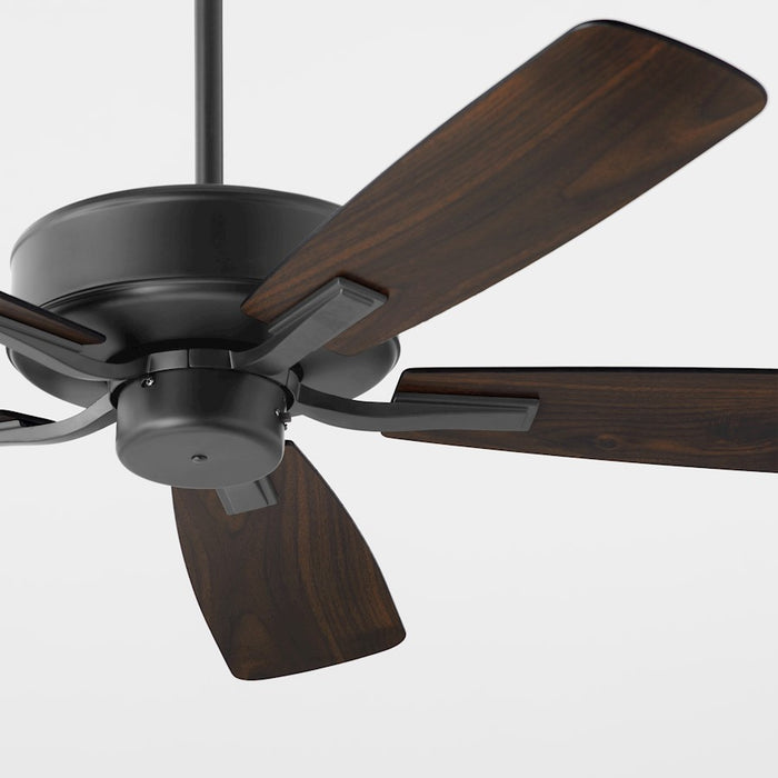 Quorum Ovation 52" 5 Blade Ceiling Fan, Matte Black