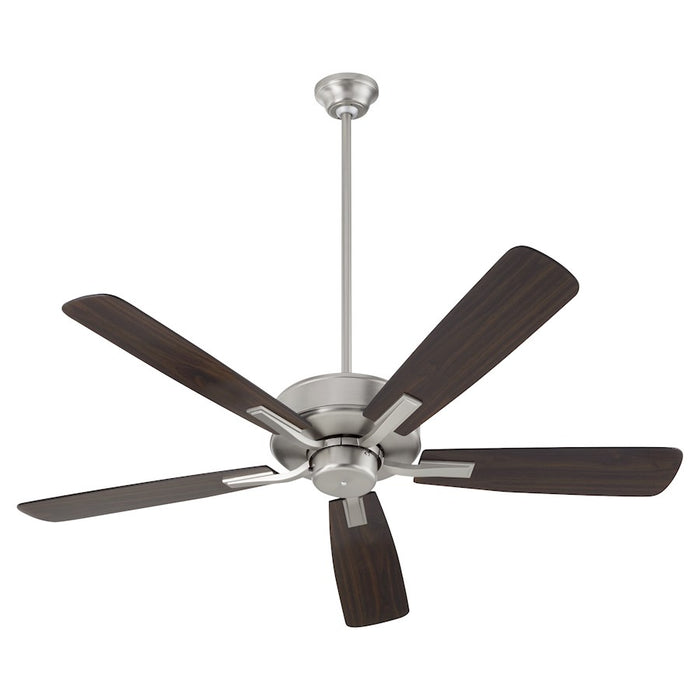 Quorum Ovation 52" 5 Blade Ceiling Fan, Satin Nickel - 4525-165