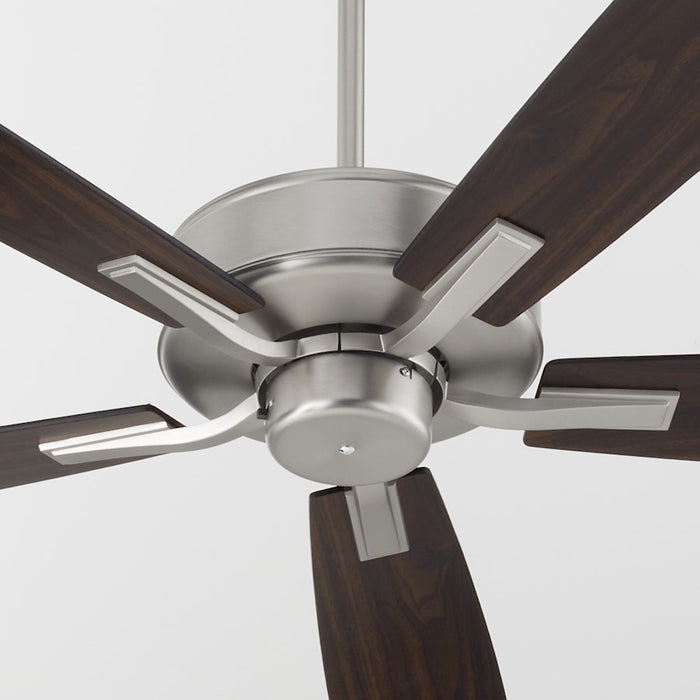 Quorum Ovation 52" 5 Blade Ceiling Fan, Satin Nickel