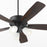 Quorum Ovation 3Lt Satin Opal Ceiling Fan, Matte Black
