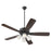 Quorum Ovation 4Lt Satin Opal Ceiling Fan, Matte Black
