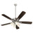 Quorum Ovation 4Lt Satin/Opal Ceiling Fan, Satin Nickel