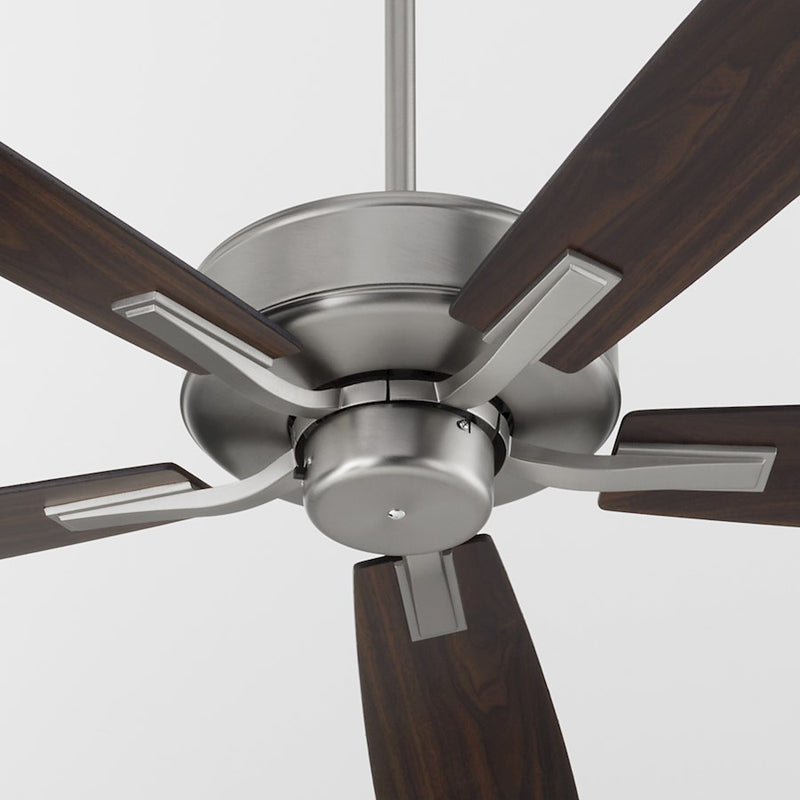 Quorum Ovation 60" 5Blade Ceiling Fan, Satin Nickel