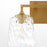 Quorum Eldorado 2Lt Vanity, Aged Brass
