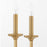Quorum Eldorado 2Lt Wall Mount, Aged Brass