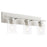 Quorum Carter 3Lt Vanity, Satin Nickel/Clear