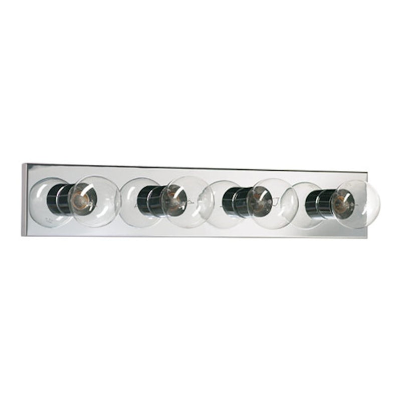 Quorum 4 Light Vanity Strip, Chrome