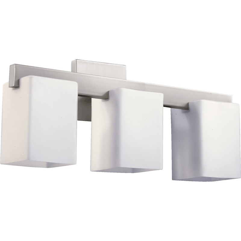Quorum Modus 3 Light Vanity Light, Satin Nickel