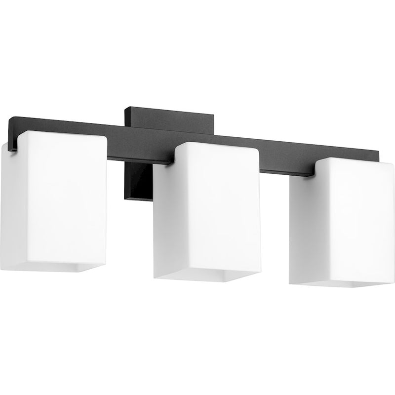 Quorum Modus 3 Light Vanity, Noir