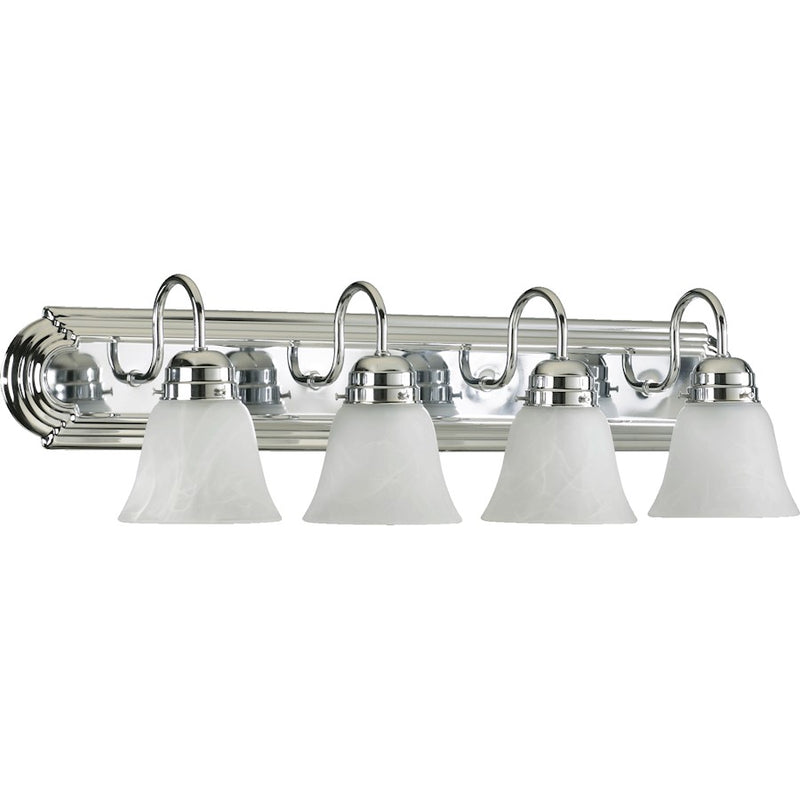 Quorum 4 Light Vanity Light, Chrome