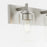Quorum Fallstaff 3Lt Vanity, Satin Nickel/Clear