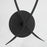 Quorum Majesty 2Lt Wall Mount, Matte Black