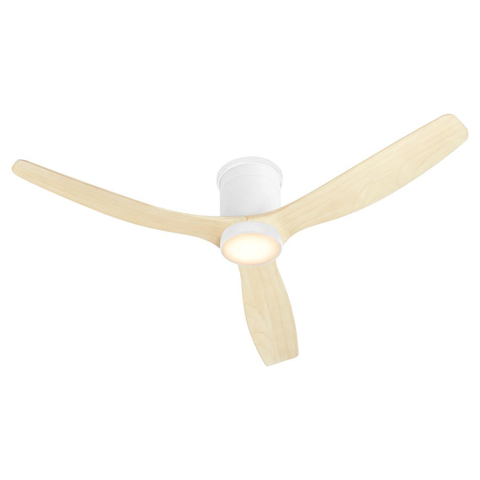 Quorum Dayton 3 Blade Hugger Patio Fan, Studio White