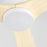 Quorum Dayton 3 Blade Hugger Patio Fan, Studio White