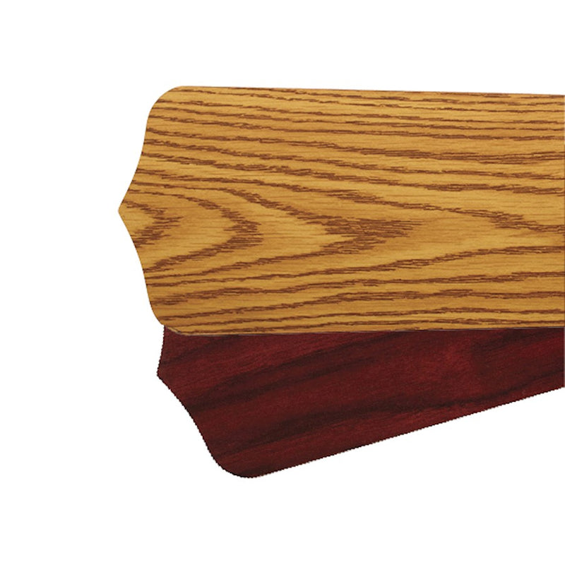 Quorum Type 1-52 Point Fan Blades, Medium Oak/Rosewood