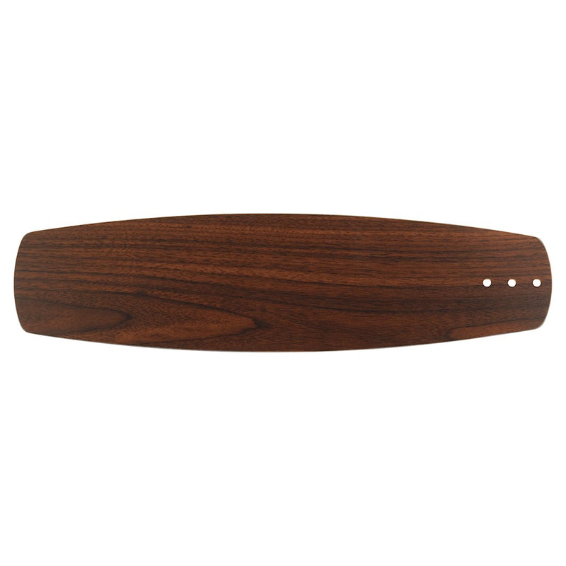 Quorum Type 9-52 Breeze Fan Blades, Satin Nickel/Walnut
