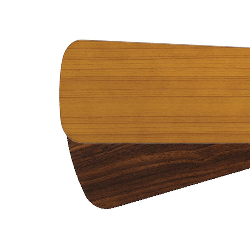 Quorum Type 1-52 Semi Square Fan Blades, Teak/Walnut