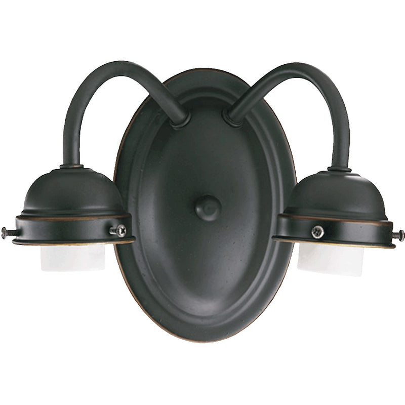 Quorum 2 Light Wall Mount, Old World