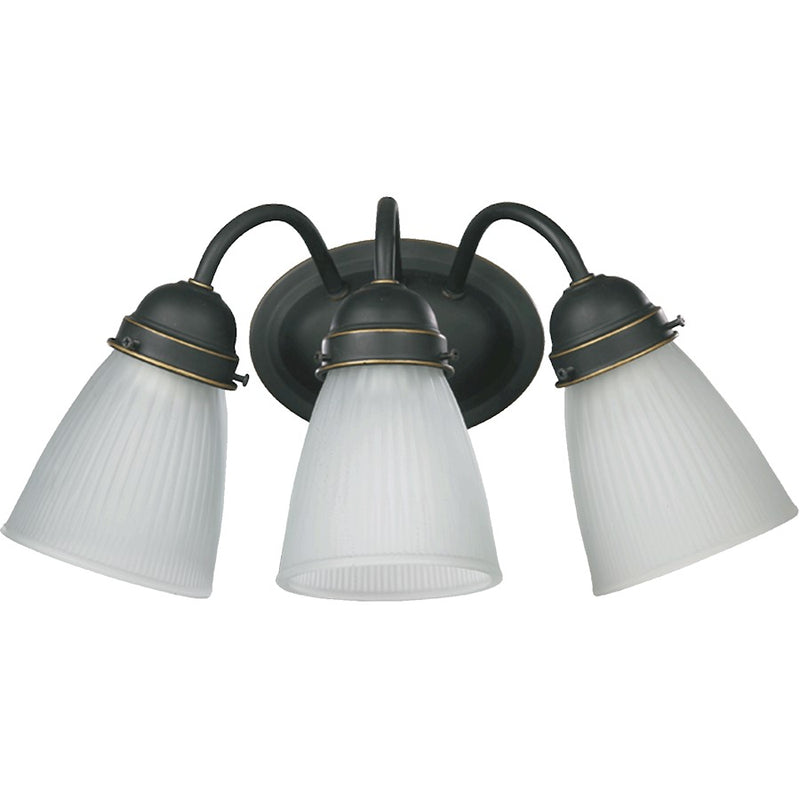 Quorum 3 Light Wall Mount, Old World