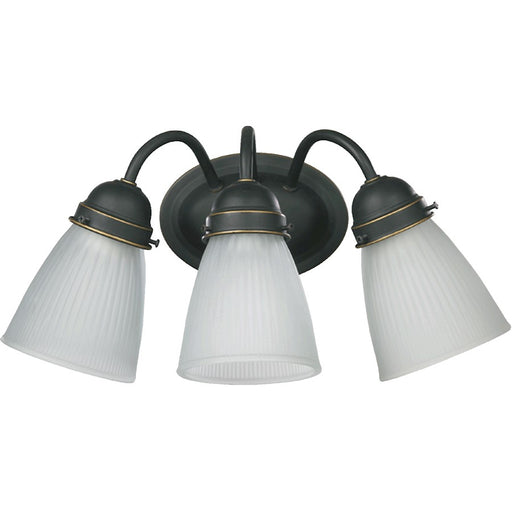 Quorum 3 Light Wall Mount, Old World