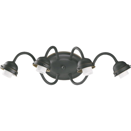 Quorum 4 Light Wall Mount, Old World